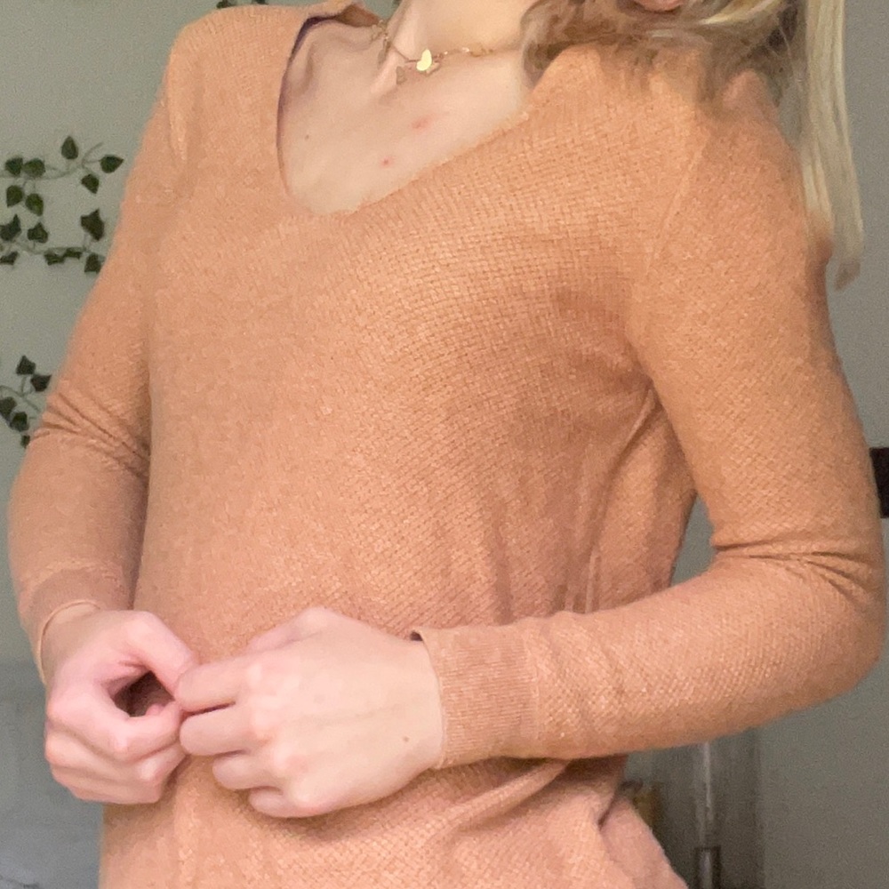 Orange Sweater